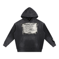 FWPF Vintage Washed Frayed Fleece Hoodie