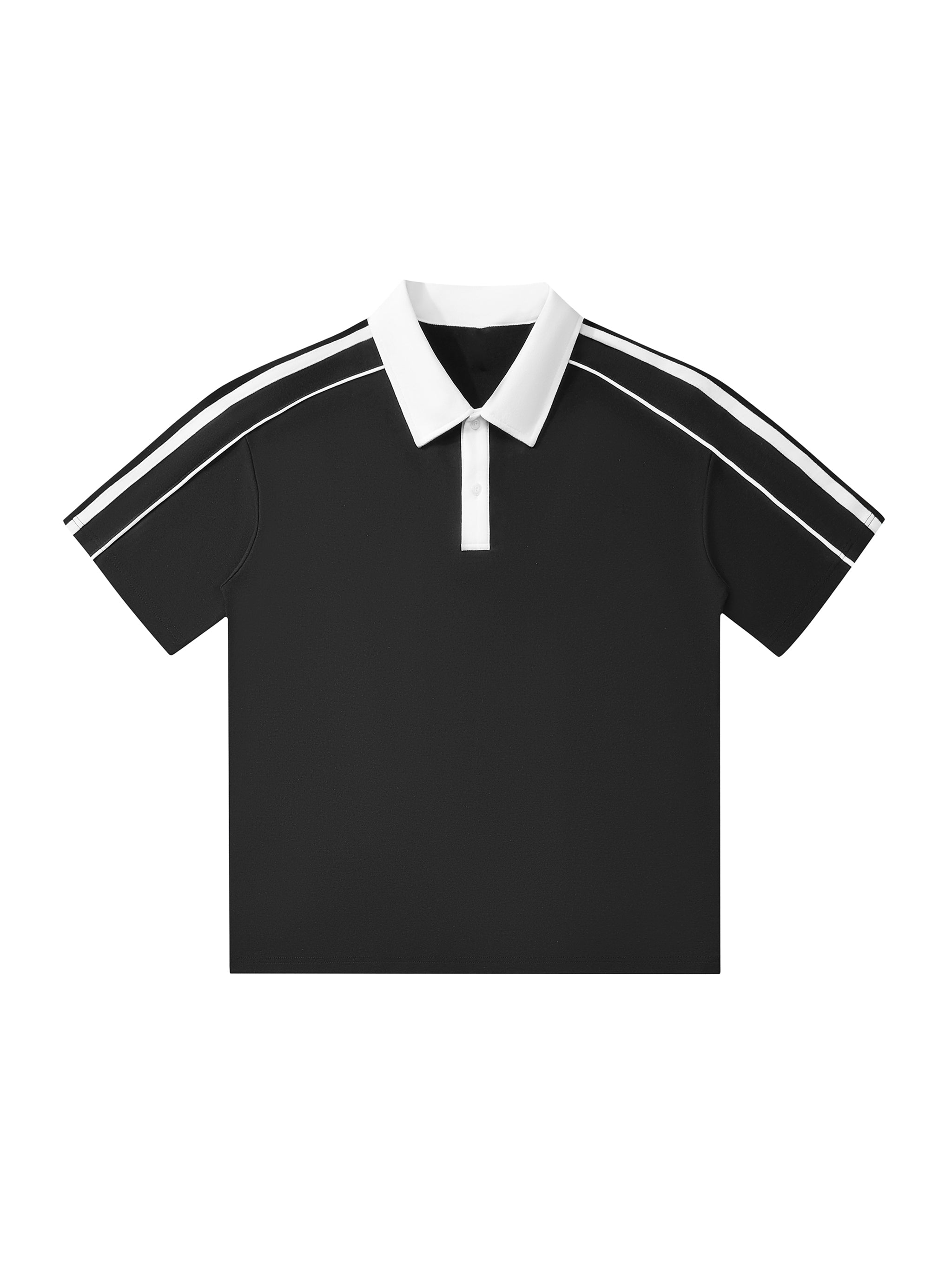FWPF - Contrast Collar Short-Sleeve Polo Shirt